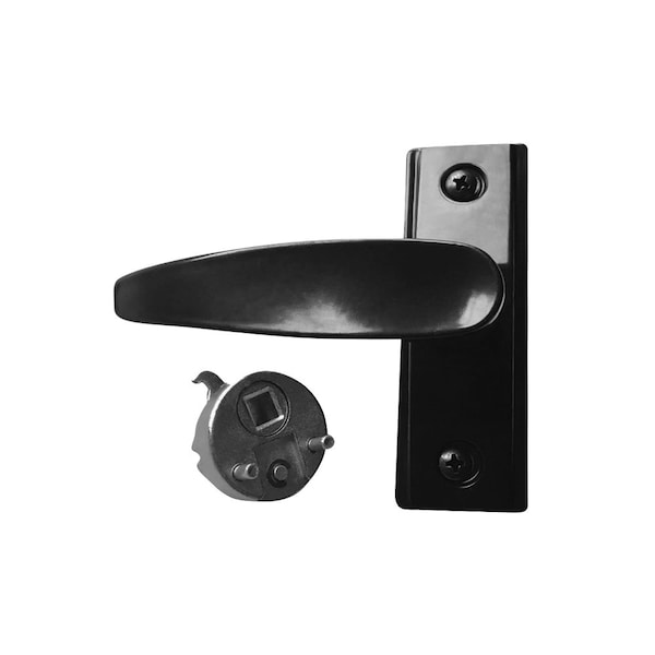 Premier Lock Commercial Storefront Lever Handle With Cam Plug - Left - Duranodic Finish ALH03 - main